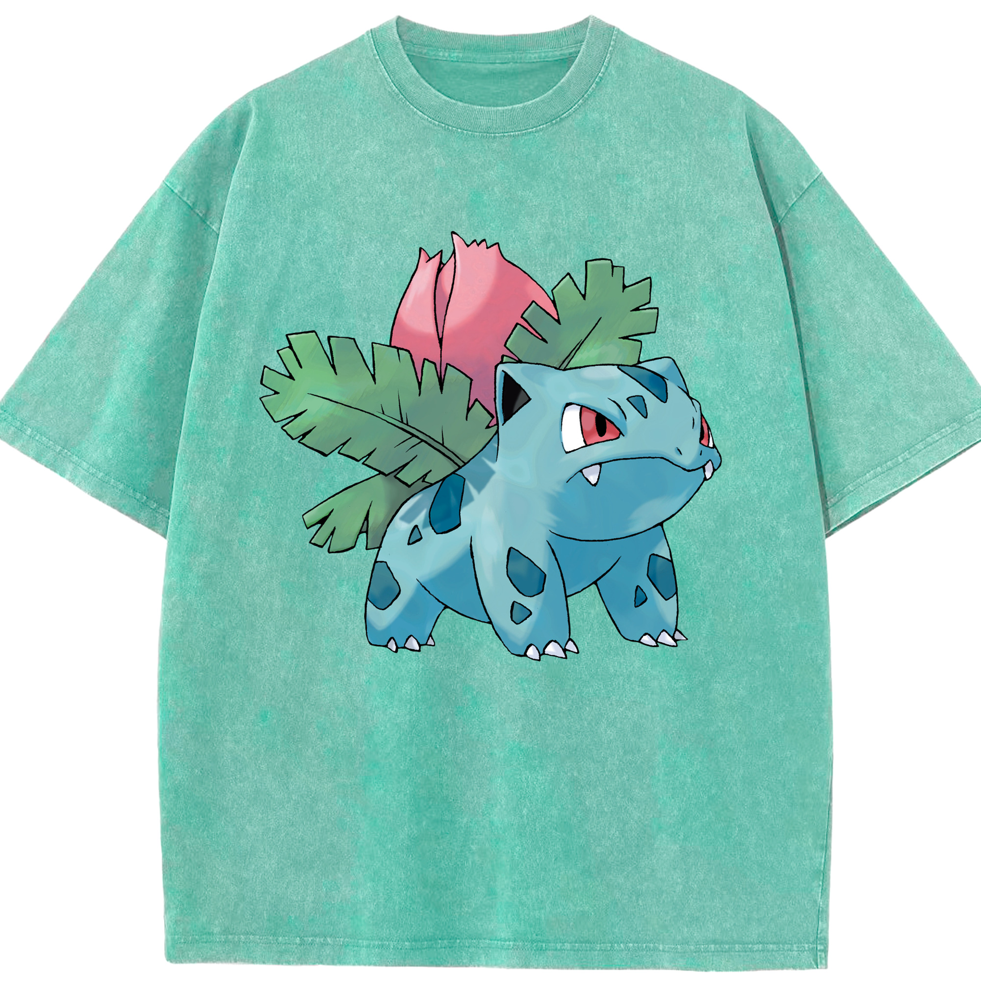 （画像用） ポケットモンスター Pokémon 綿100% ヴィンテージ風 半袖Tシャツ（フロントプリント）